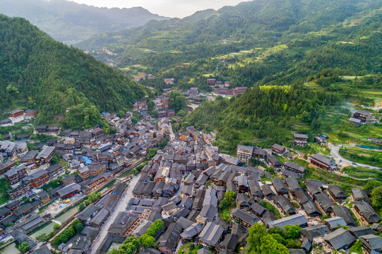 西江千户苗寨全景