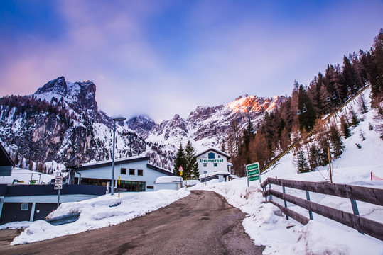 雪山