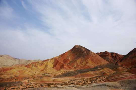 张掖七彩丹霞地质景区