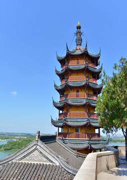 镇江金山寺慈寿塔