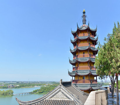 镇江金山寺慈寿塔