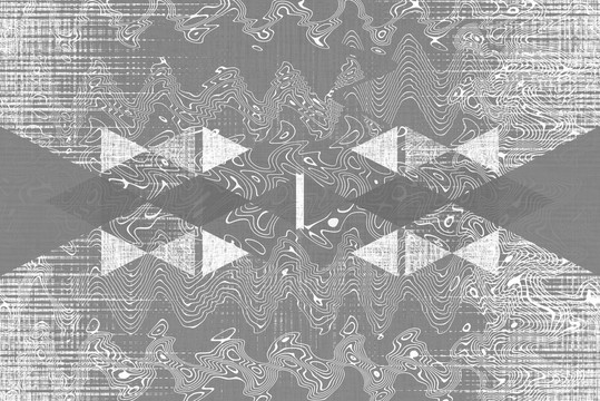 抽象几何纹理地毯