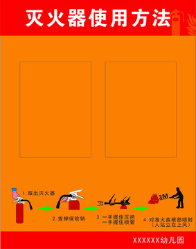 滅火器使用方法