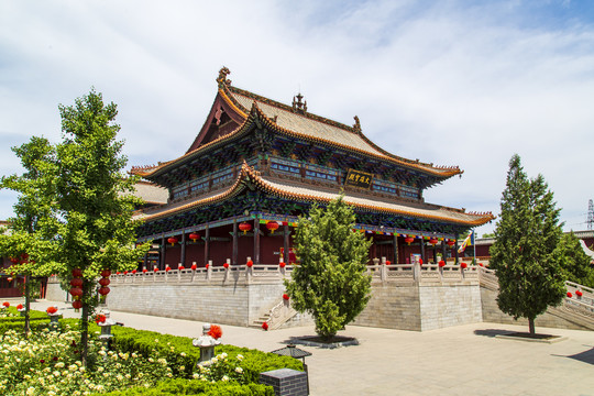 山西洪洞大槐树景区广济寺