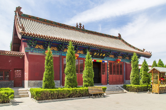 山西洪洞大槐树景区广济寺