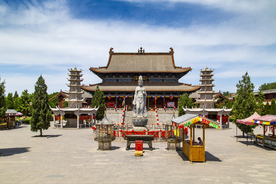 山西洪洞大槐树景区广济寺