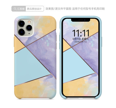 手機殼圖案印刷平面圖