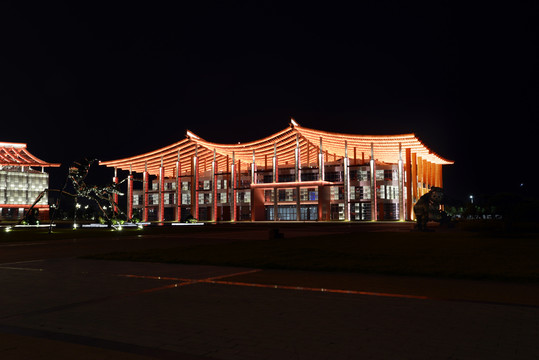 漳州三馆夜景