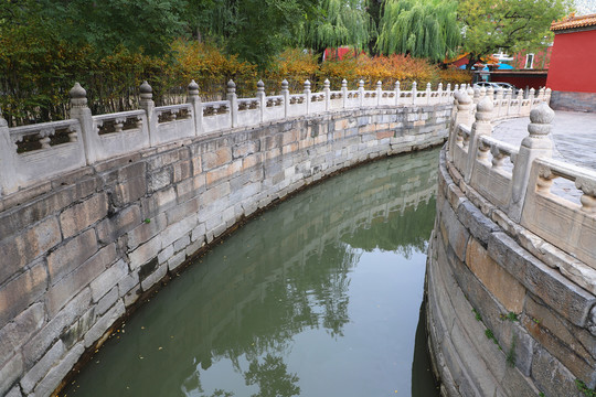 故宫内的古代水渠