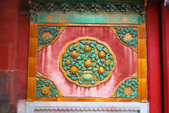 故宫博物院琉璃瓦装饰