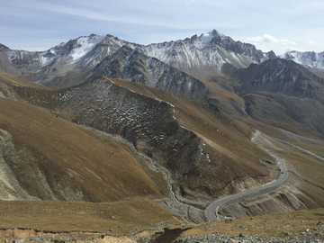 新疆天山独库公路自然景观