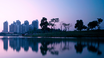 湖边风景