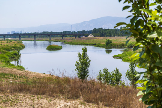 山西洪洞汾河