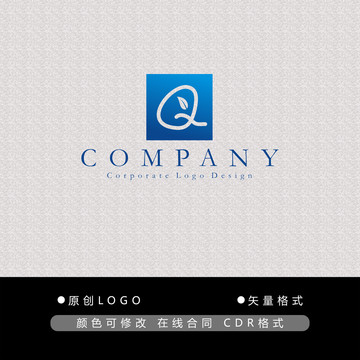 Q字母logo