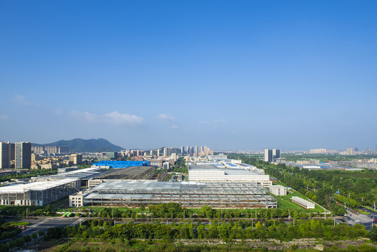 余杭临平山北经济开发区鸟瞰