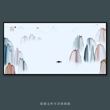 新中式裝飾畫