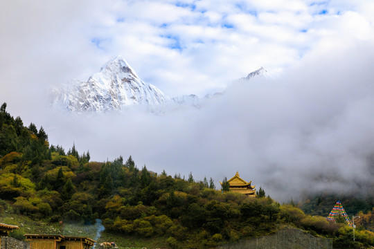 四姑娘山风光