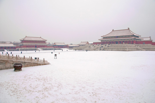 故宫雪景