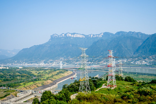 三峡大坝风光