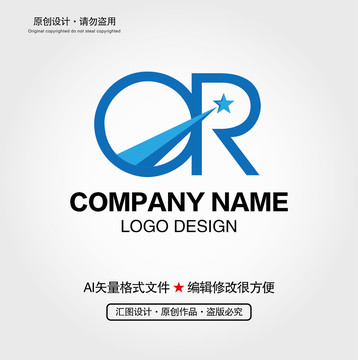 OR字母LOGO