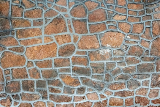 老石头墙