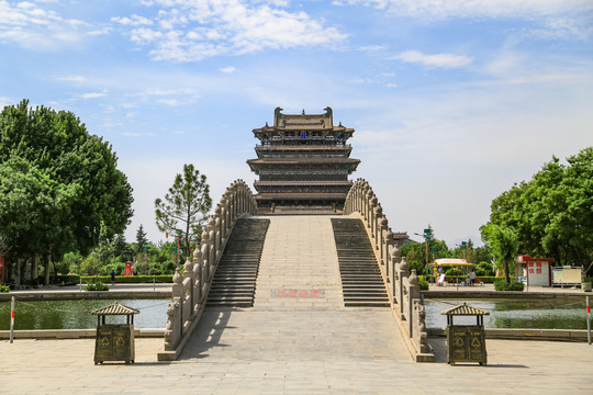 山西永济鹳雀楼