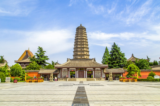 扶风法门文化景区法门寺