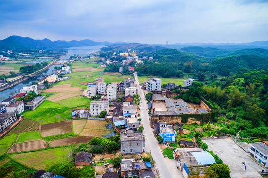 合浦曲樟乡客家土围城风光