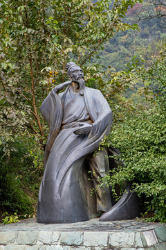 武当山老子塑像
