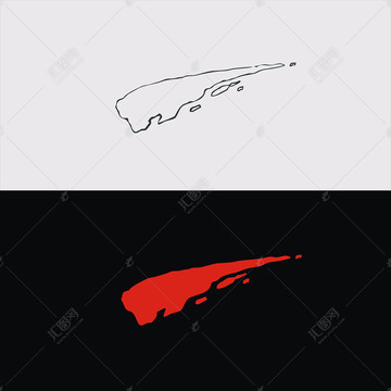 水墨矢量