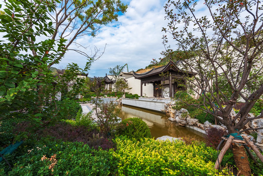 禹王山居庭院