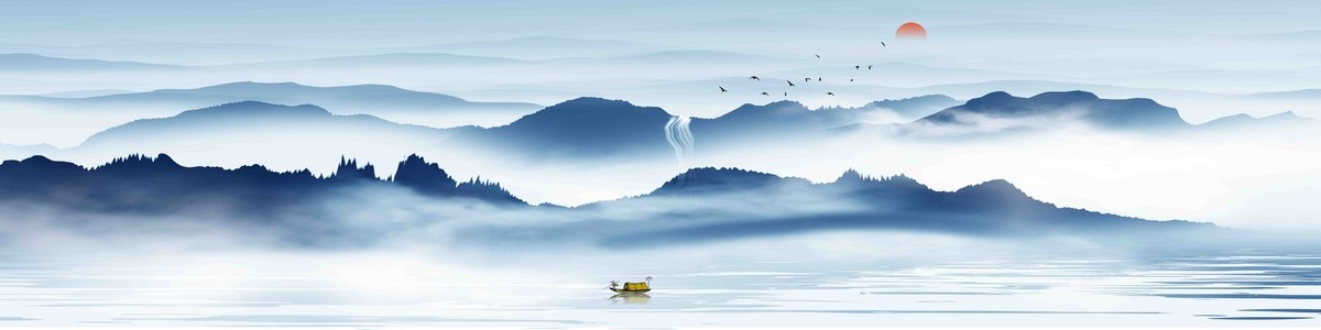 巨幅山水畫