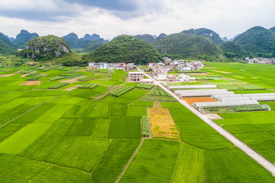 航拍大地