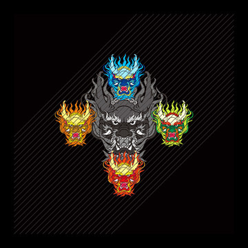 五行龍頭