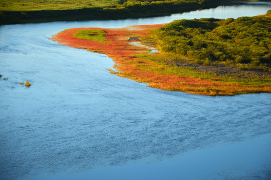 河岸风光