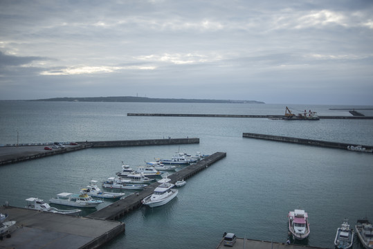 海港鸟瞰