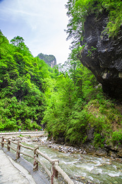 宕昌官鹅沟景区官珠沟