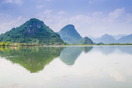 普者黑山水