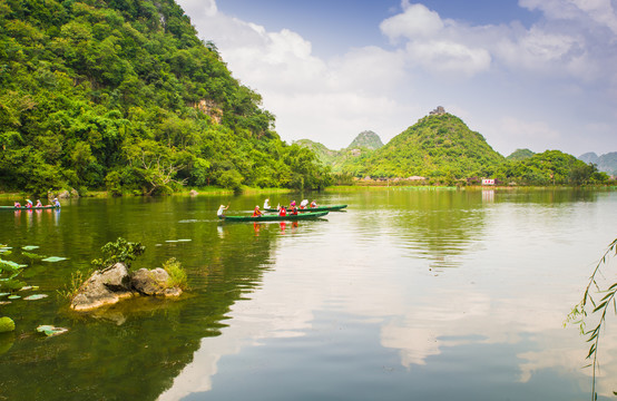 普者黑山水