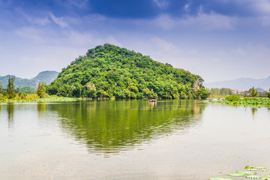 普者黑山水