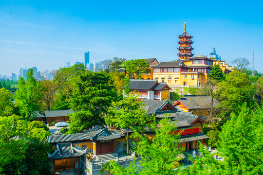 鸡鸣寺全景