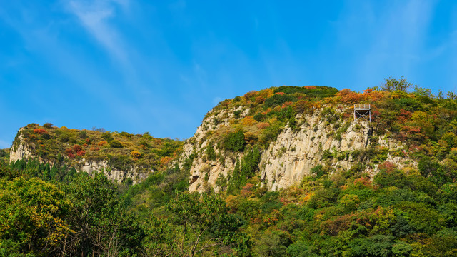 博山和尚房大山秋色