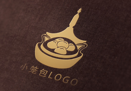 小笼包餐饮店LOGO