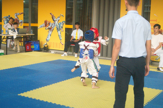 深圳儿童跆拳道比赛
