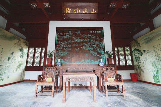 浙江杭州西湖白苏二公祠