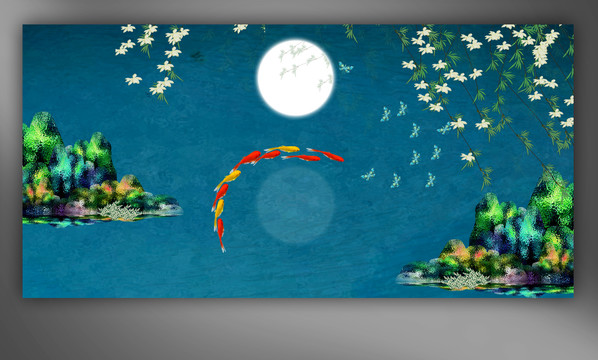 現(xiàn)代背景墻