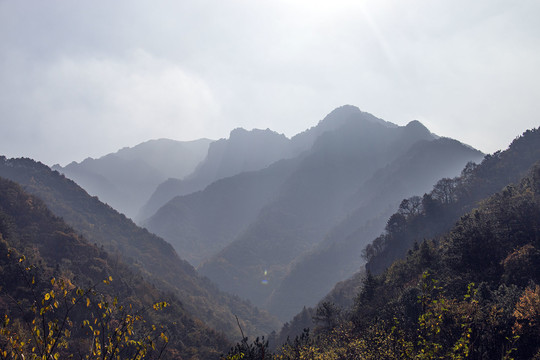 水墨山水图