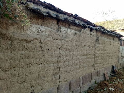 农村老墙