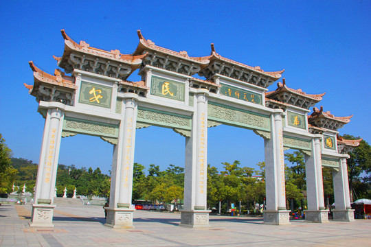 梵天禅寺山门