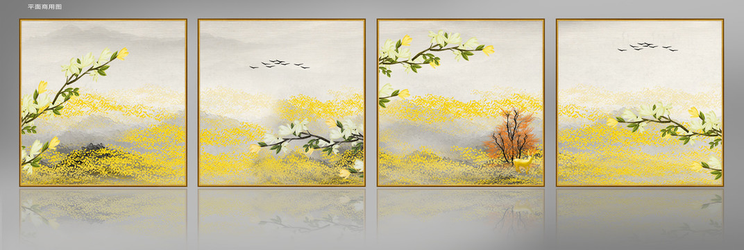 沙發(fā)背景墻